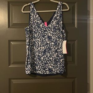 NWT Lilly Pulitzer florin top- size LG